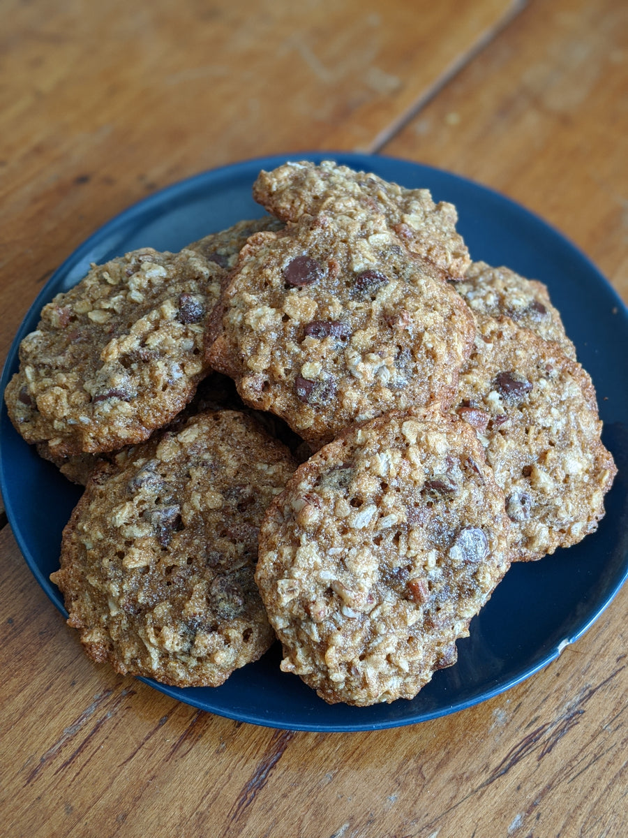 Sourdough oatmeal chocolate chip cookies – Almanac Grain