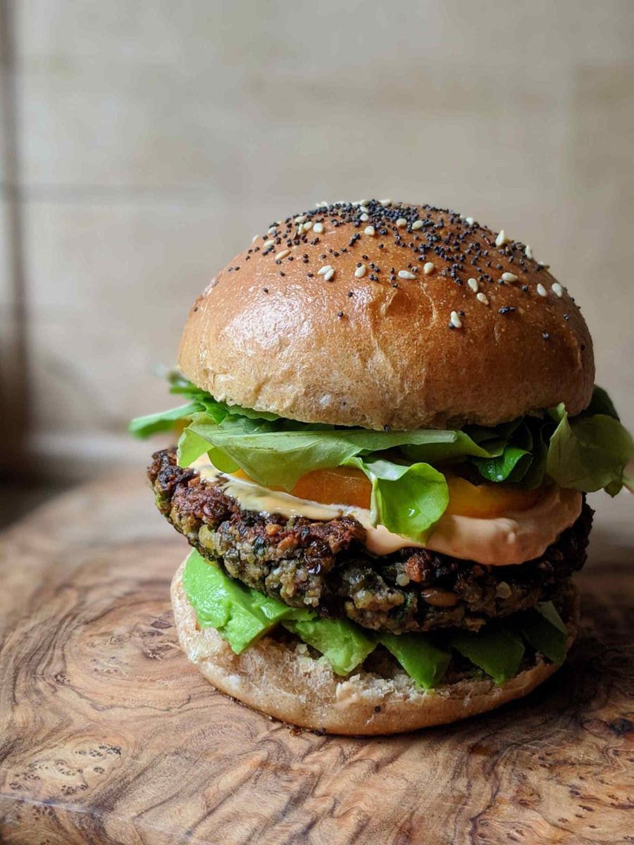 Lentil Burgers – Almanac Grain