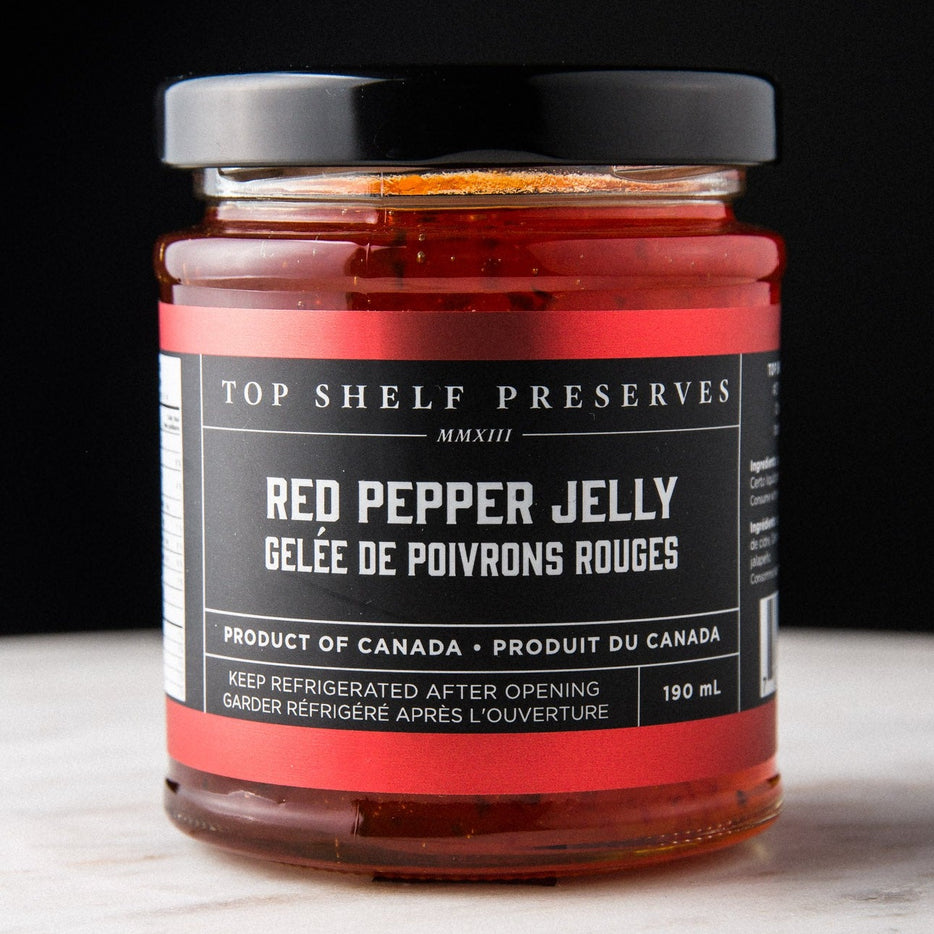 Top Shelf Preserves Red Pepper Jelly