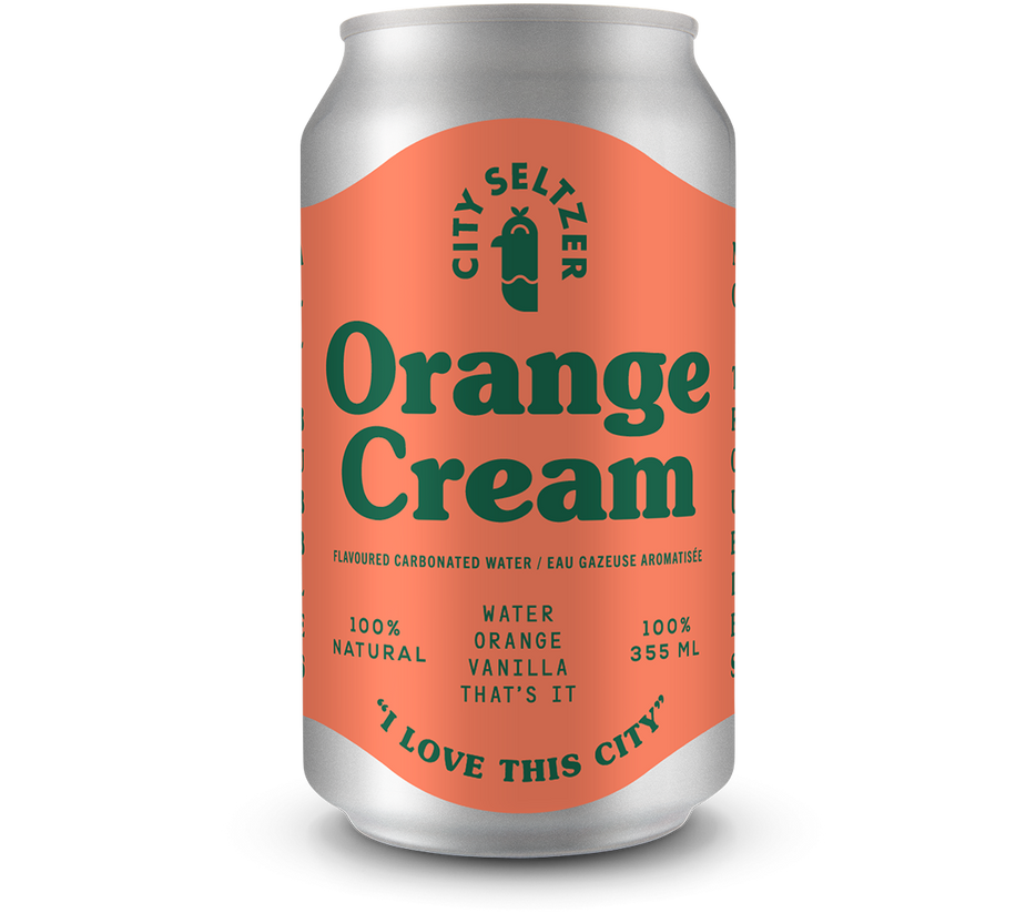 City Seltzer - Orange Cream 6-pack