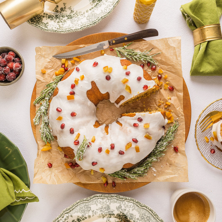 Orange Christmas Bundt