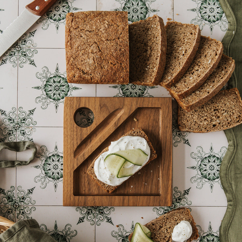 Rustic Rye Seed Loaf