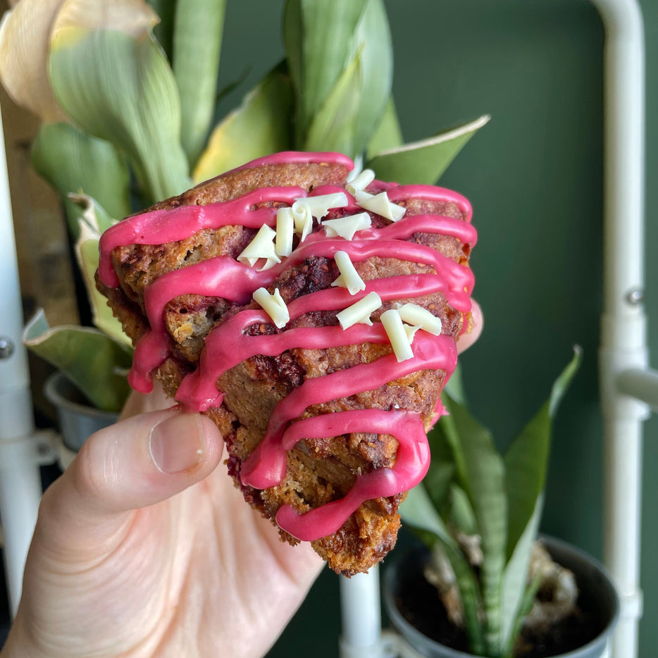 White Chocolate Raspberry Scone