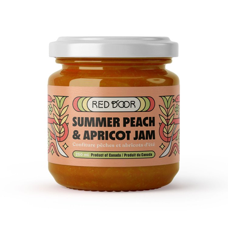 Red Door Provisions - Summer Peach & Apricot Jam