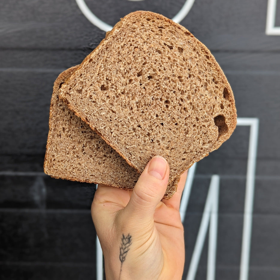 Frozen Sliced Red Fife Sourdough Sandwich Loaf