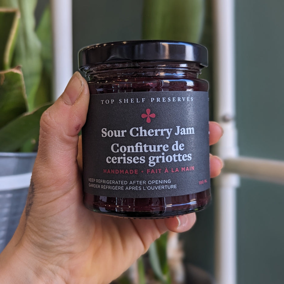 Top Shelf Preserves Sour Cherry Jam