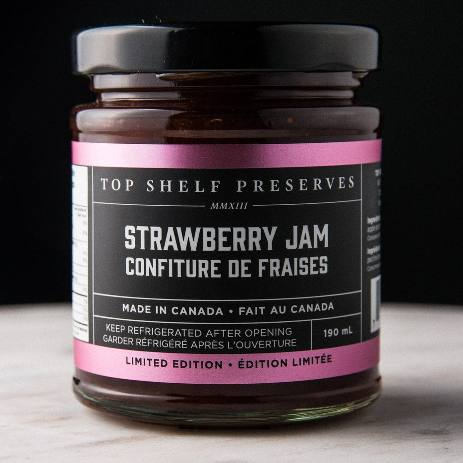 Top Shelf Preserves Strawberry Jam