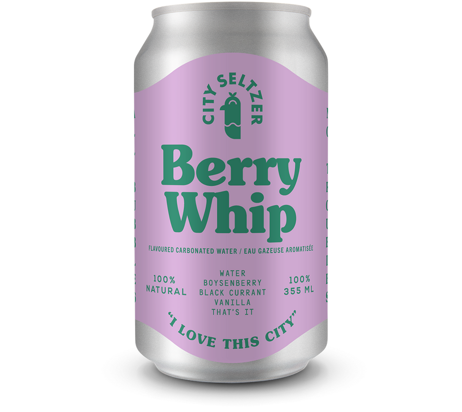 City Seltzer - Berry Whip 6-pack